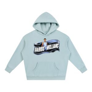 Darius Williams Oversize Fleeced Hoodie - Image 3