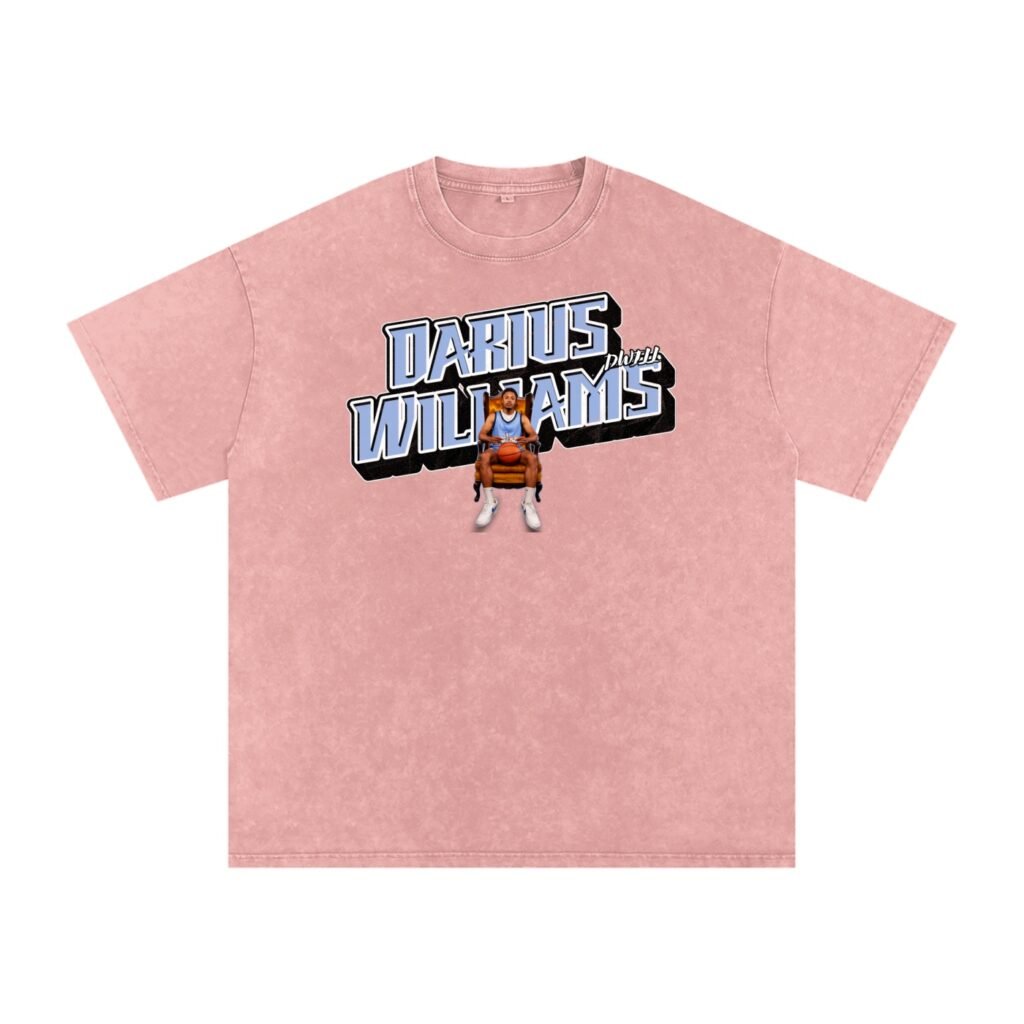Darius Williams Snow Washed Oversized TEE