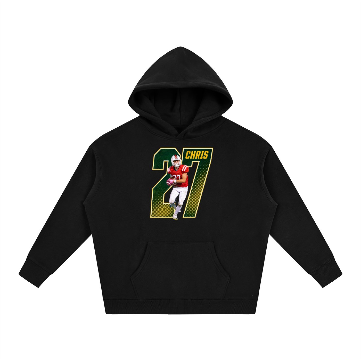 Chris Petruska Oversize Fleeced Hoodie - Image 1
