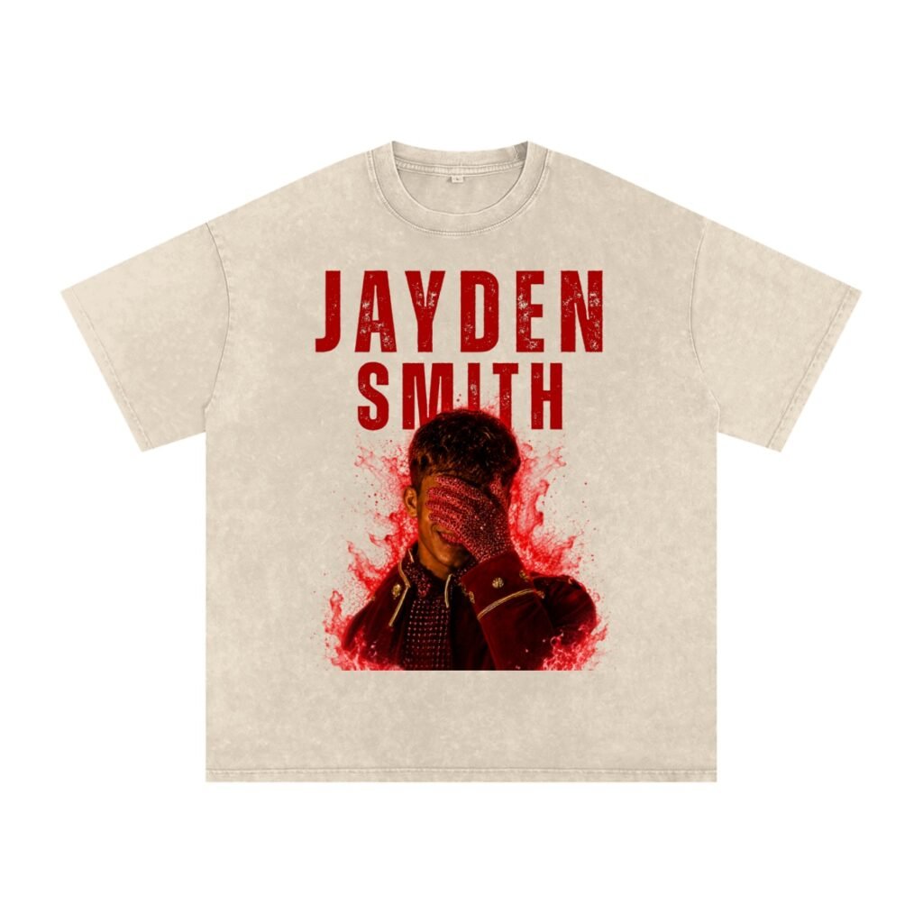 Jayden Smith Snow Washed Oversized TEE