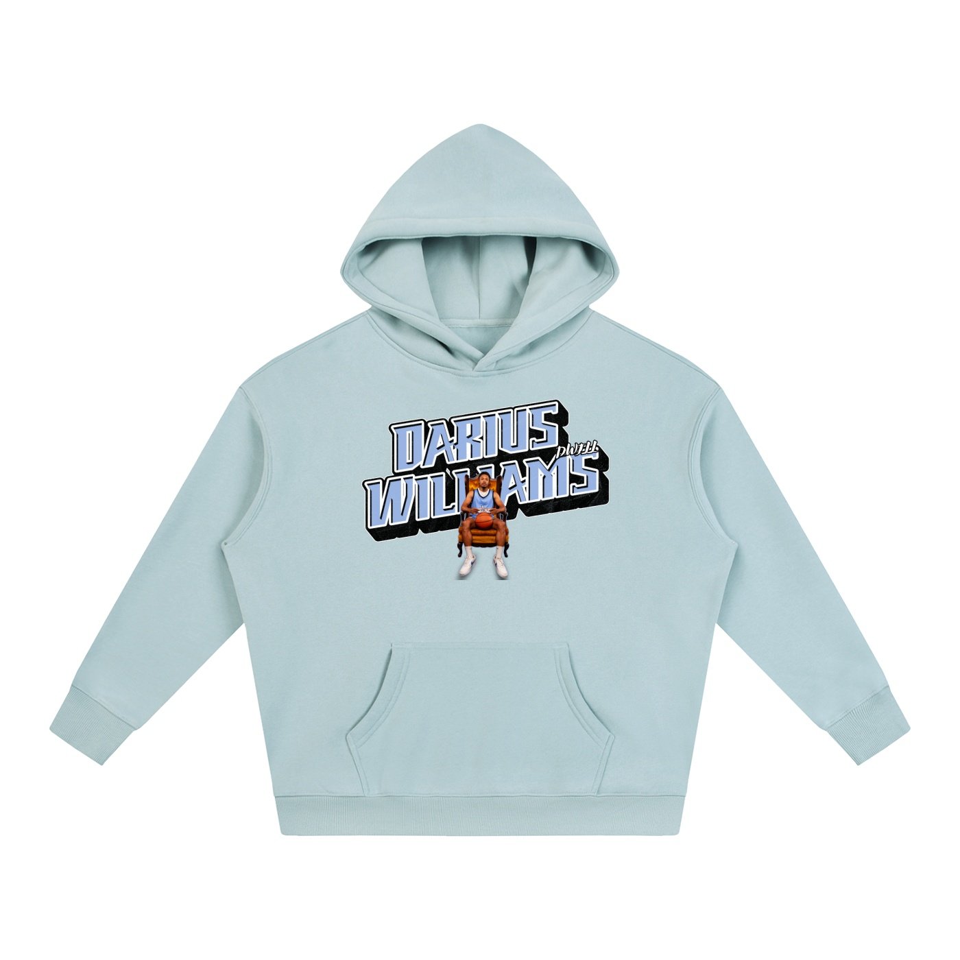 Darius Williams Oversize Fleeced Hoodie - Image 3
