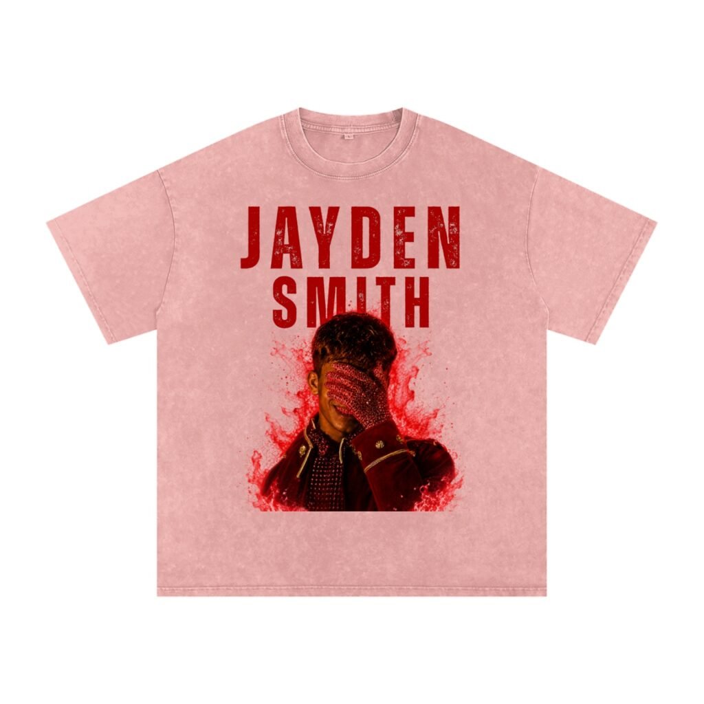 Jayden Smith Snow Washed Oversized TEE