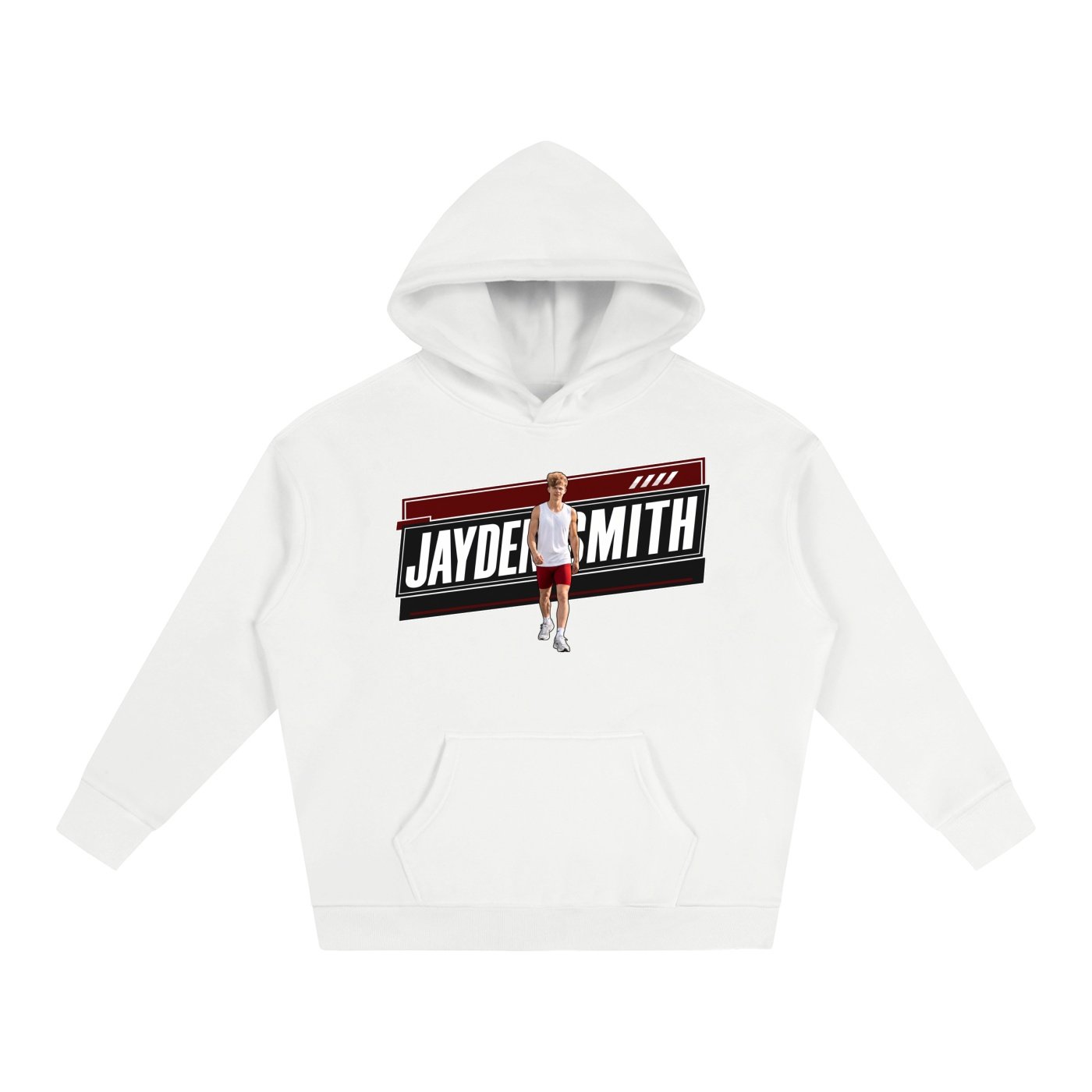 Jayden Smith Oversize Fleeced Hoodie - Image 2