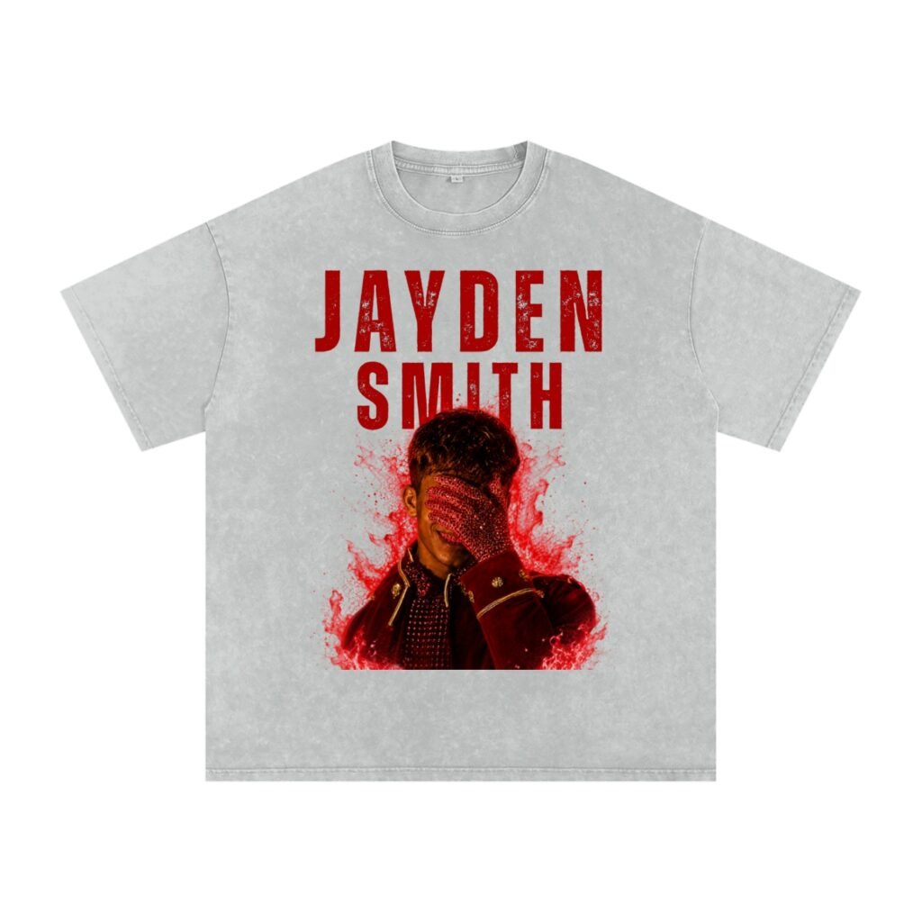 Jayden Smith Snow Washed Oversized TEE