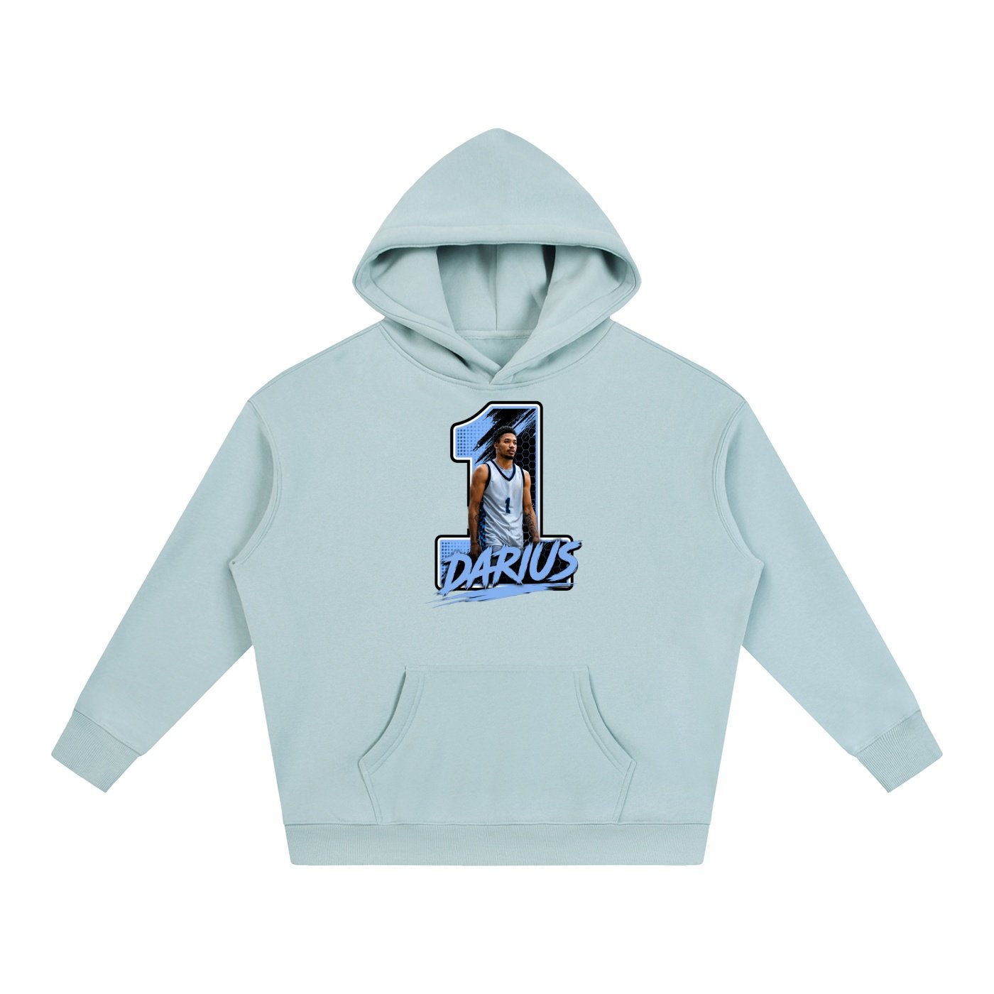 Darius Williams Oversize Fleeced Hoodie - Image 3