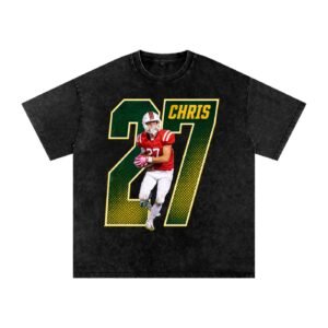 Chris Petruska Snow Washed Oversized TEE - Image 1