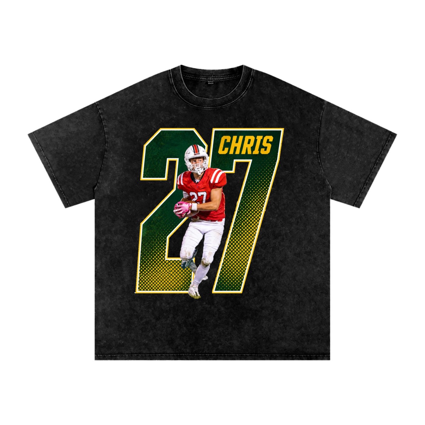 Chris Petruska Snow Washed Oversized TEE - Image 1
