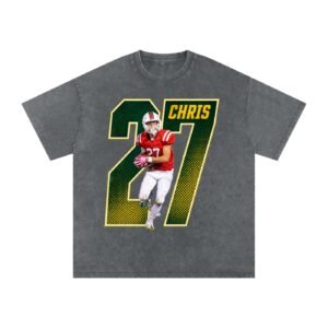 Chris Petruska Snow Washed Oversized TEE - Image 4