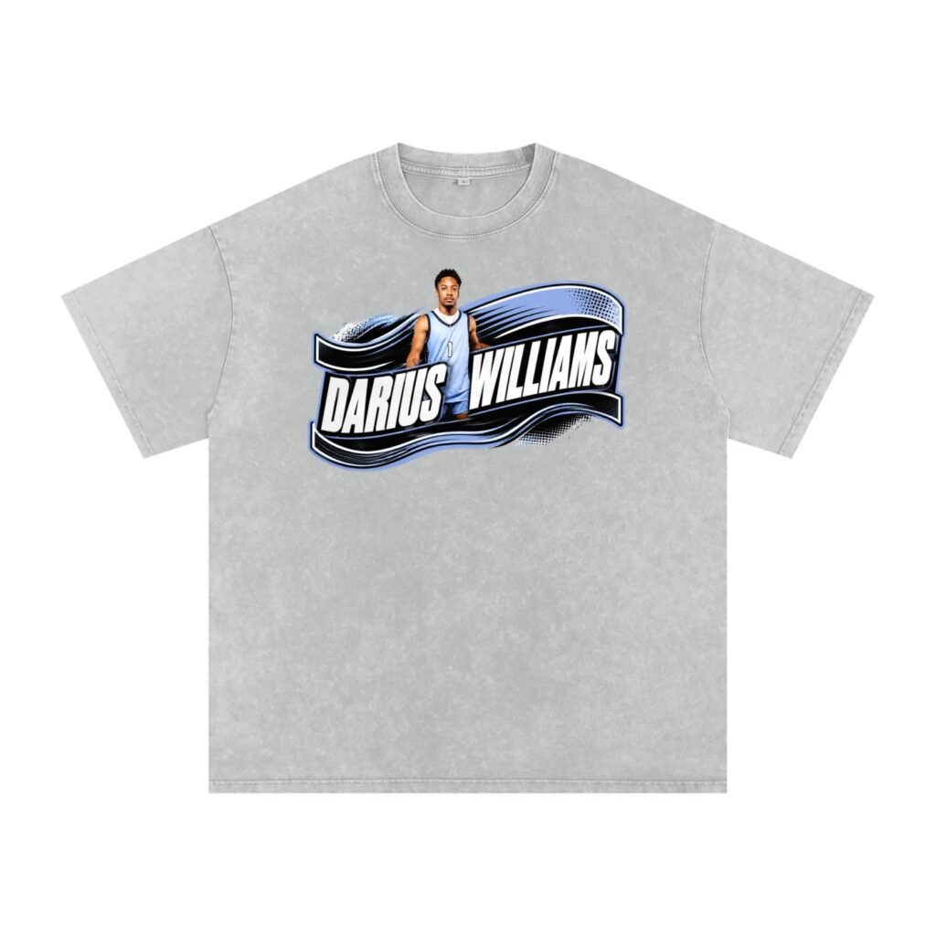 Darius Williams Snow Washed Oversized TEE