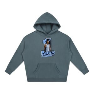 Darius Williams Oversize Fleeced Hoodie - Image 4