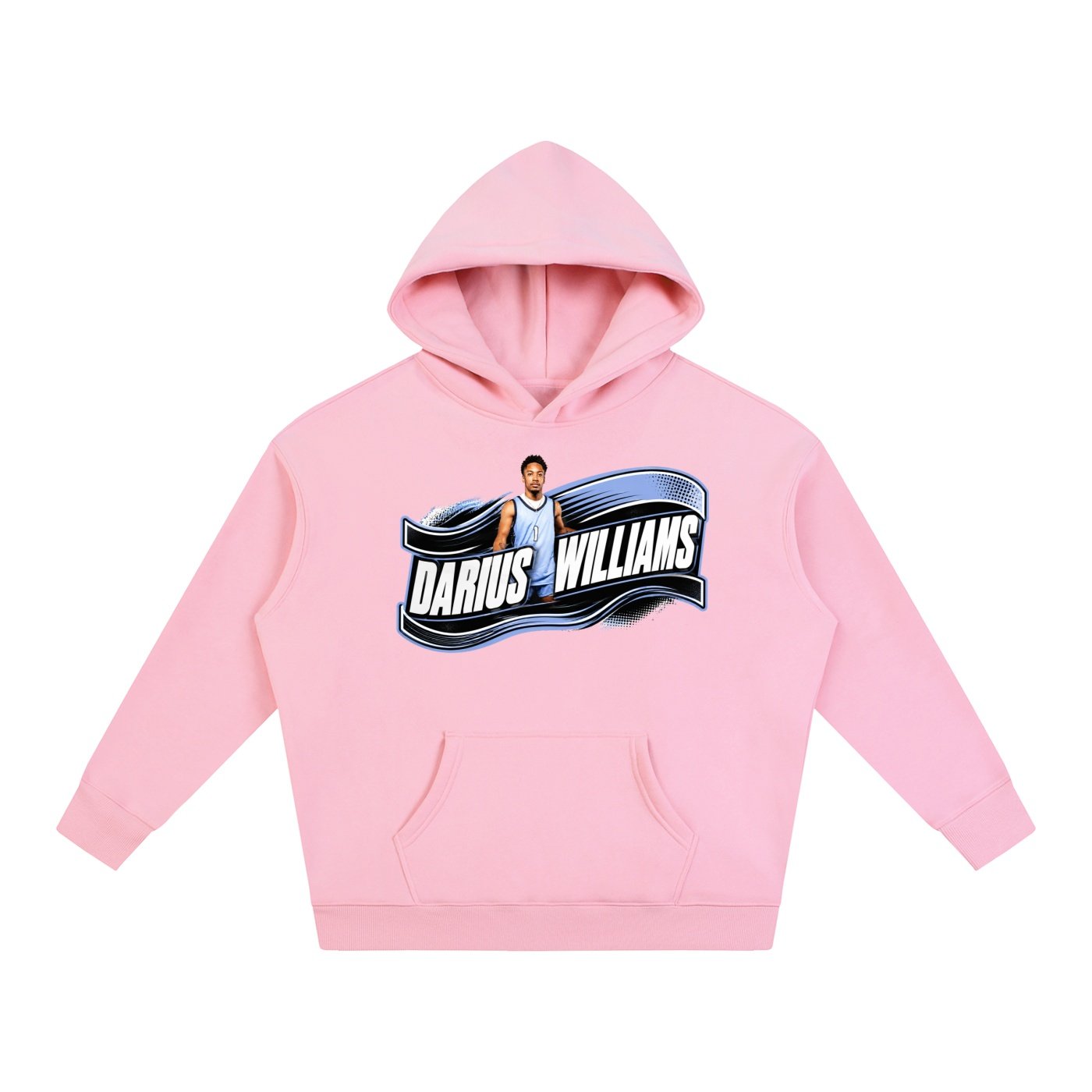 Darius Williams Oversize Fleeced Hoodie - Image 5