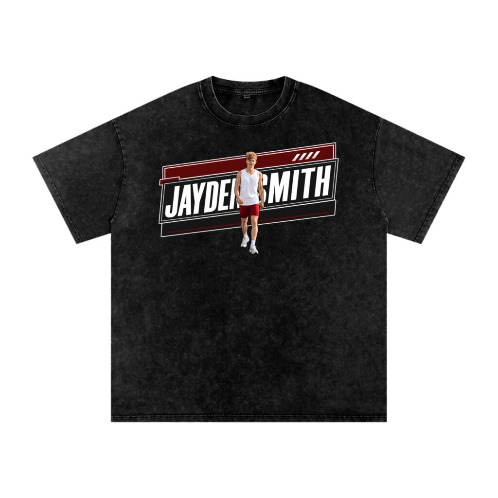 Jayden Smith Snow Washed Oversized TEE