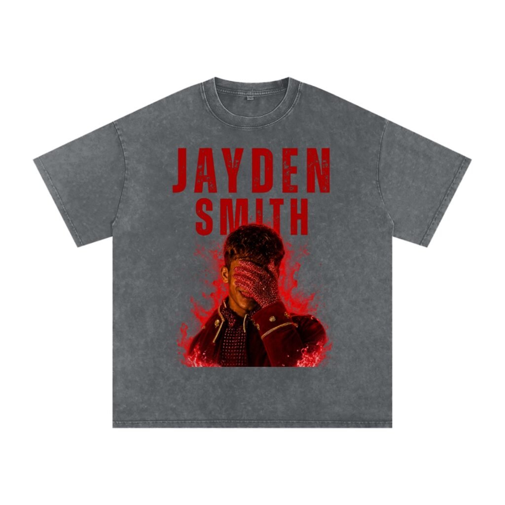 Jayden Smith Snow Washed Oversized TEE