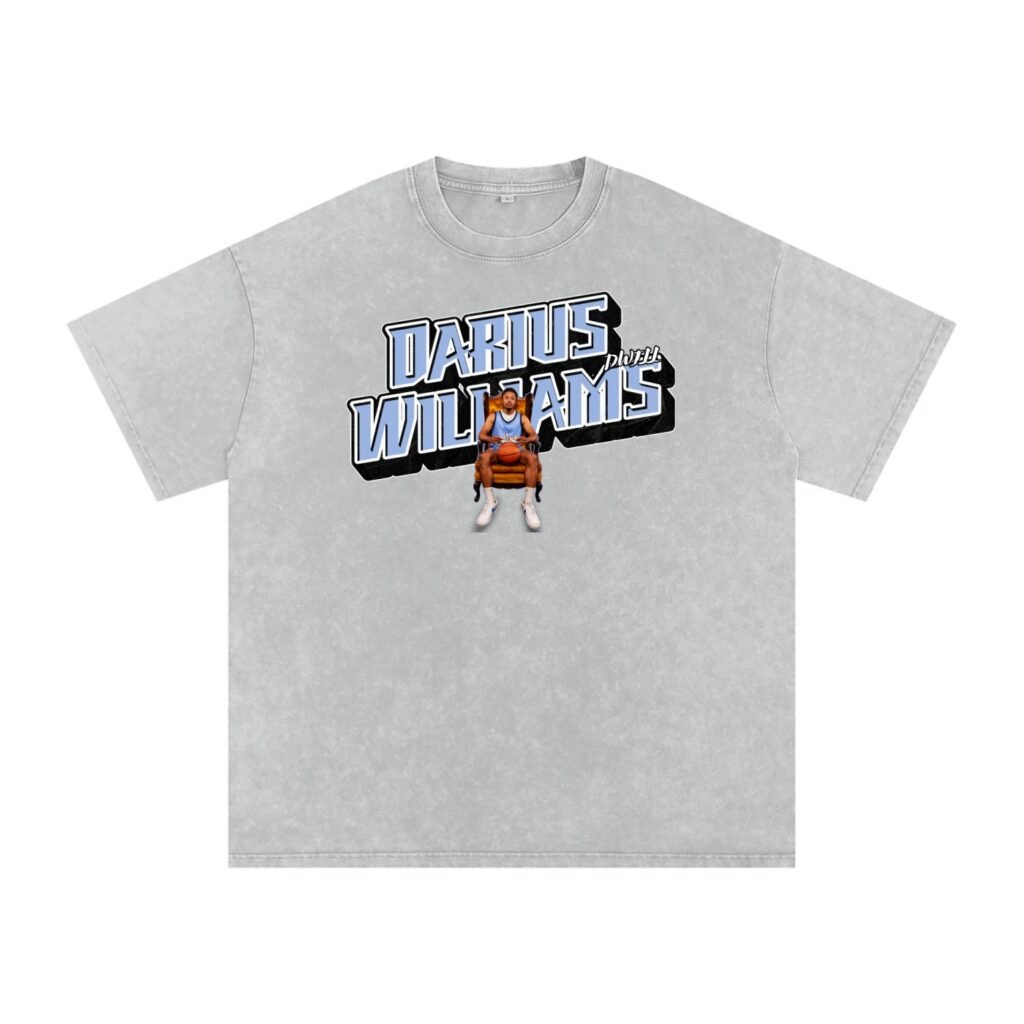 Darius Williams Snow Washed Oversized TEE