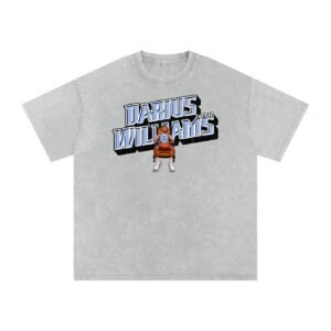 Darius Williams Snow Washed Oversized TEE - Image 3