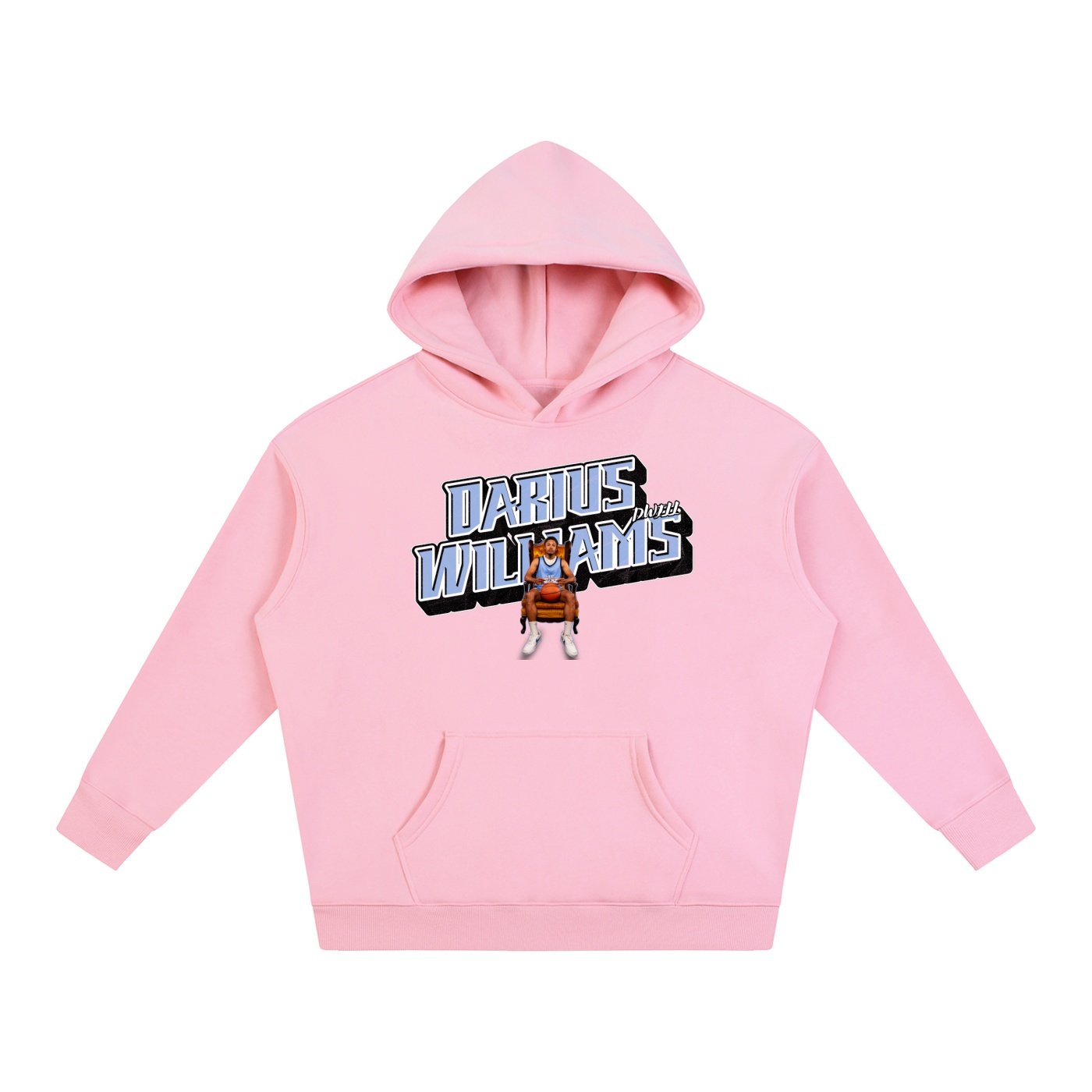 Darius Williams Oversize Fleeced Hoodie - Image 5