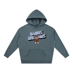 Darius Williams Oversize Fleeced Hoodie - Image 4