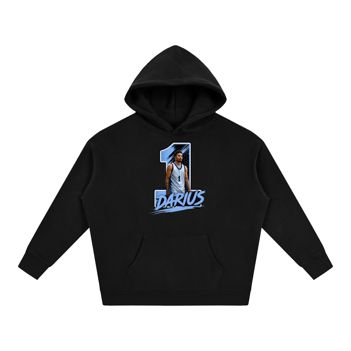 Darius Williams Oversize Fleeced Hoodie - Image 1