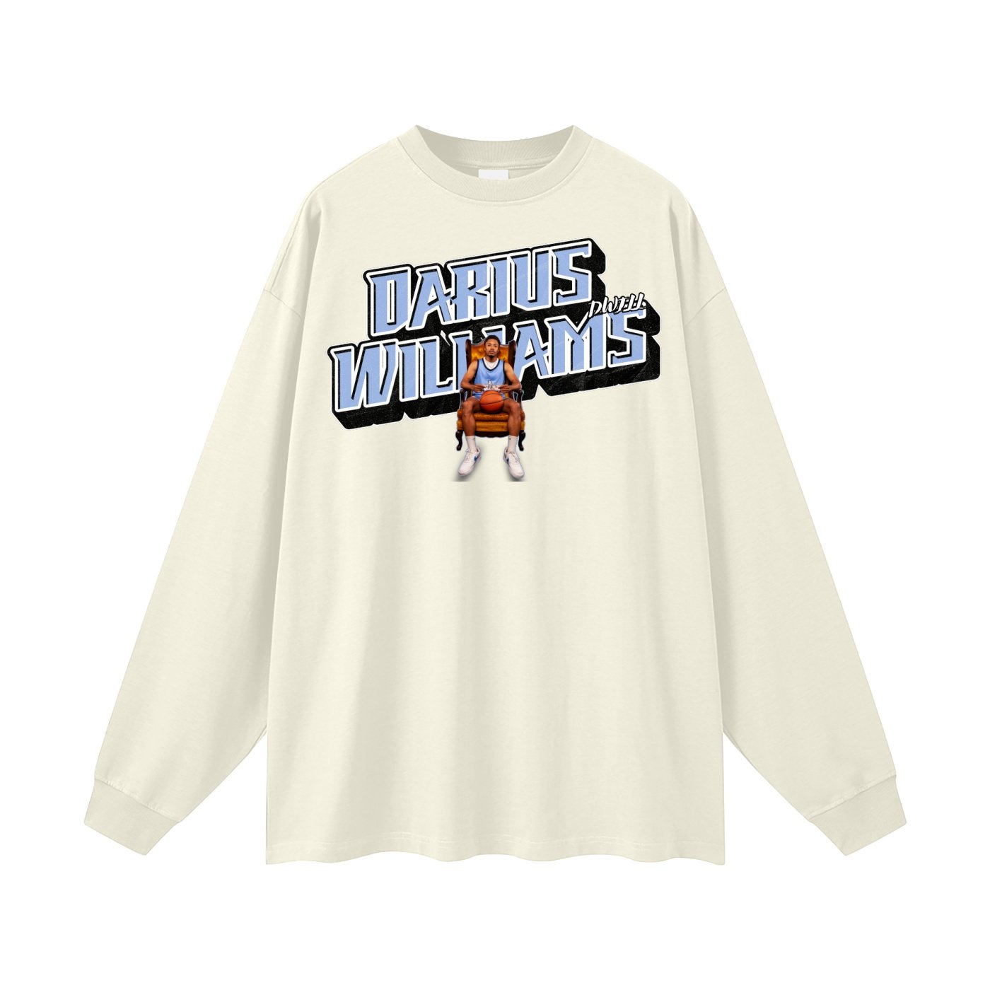 Darius Williams Unisex Long Sleeve T-Shirt - Image 3