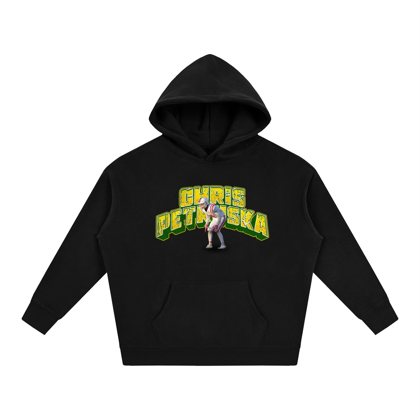 Chris Petruska Oversize Fleeced Hoodie - Image 1