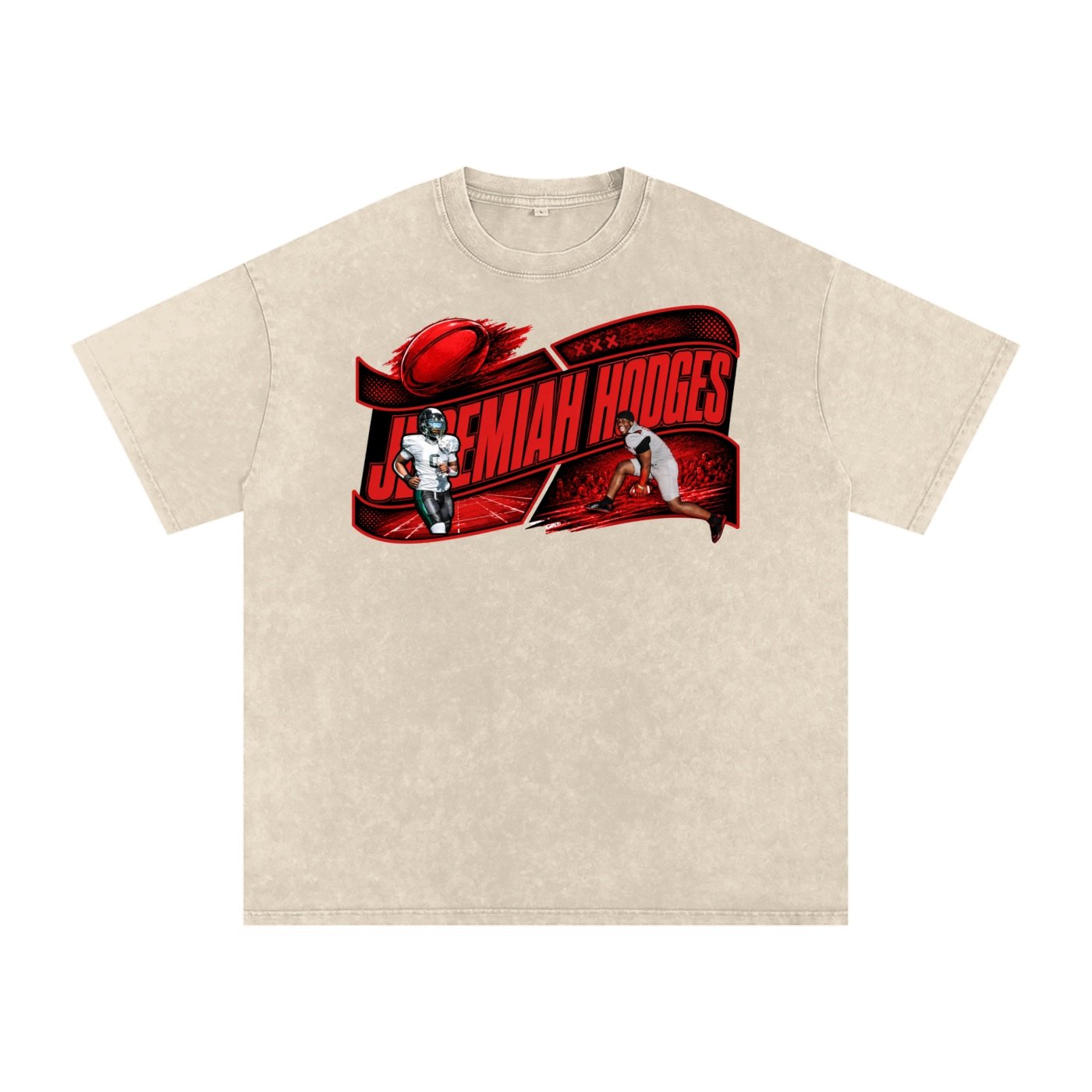 Jeremiah Hodges Snow Washed Oversized TEE - Image 2