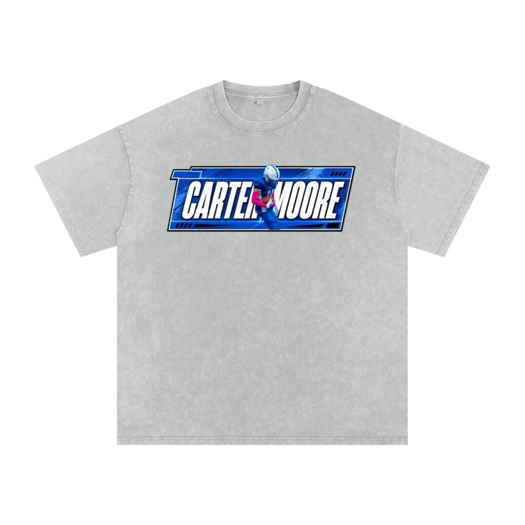 Carter Moore Snow Washed Oversized TEE