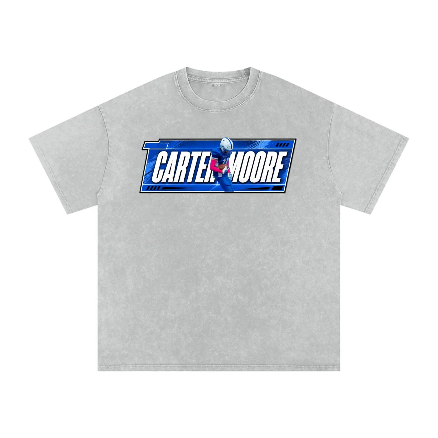 Carter Moore Snow Washed Oversized TEE - Image 3