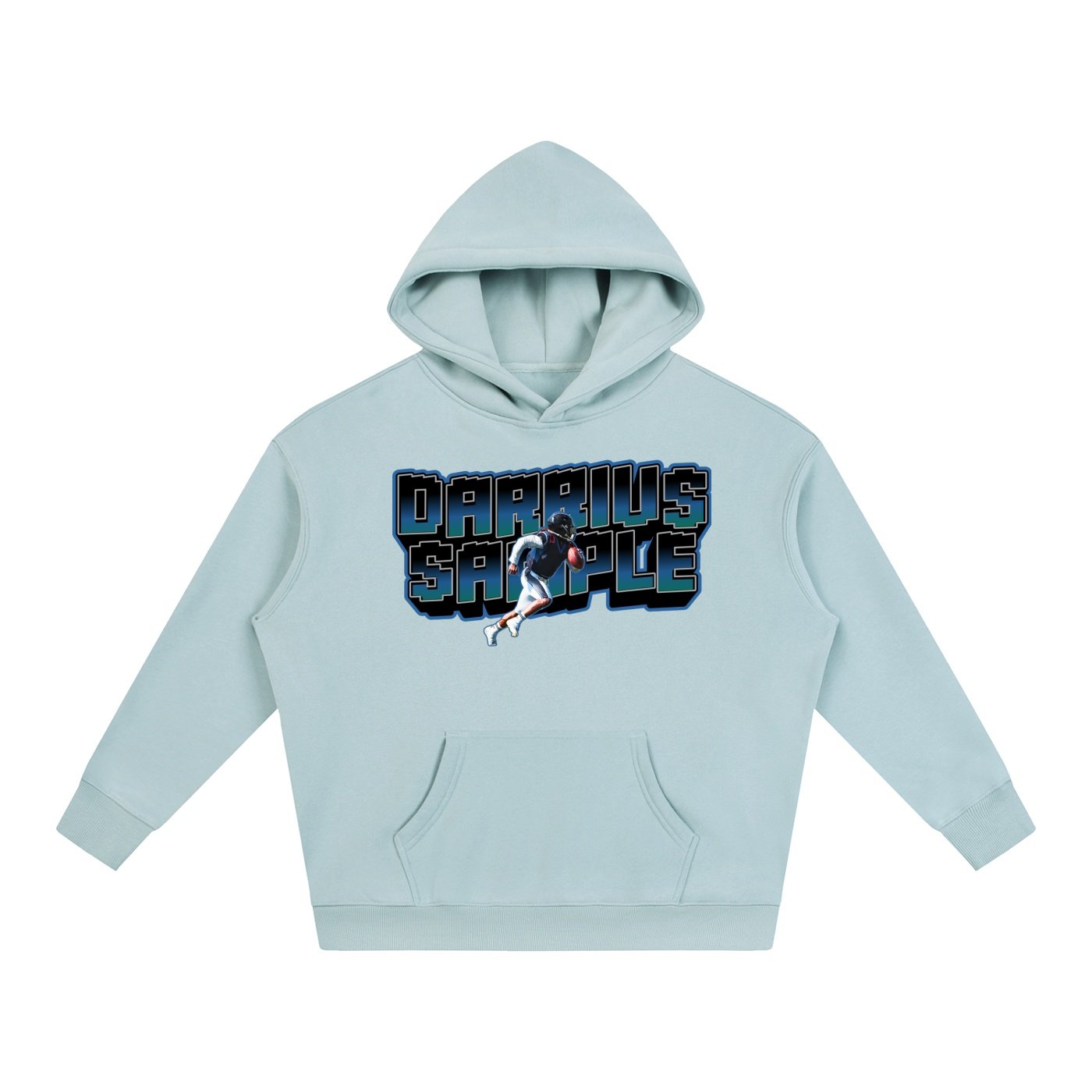 Darrius Sample Oversize Fleeced Hoodie - Image 3