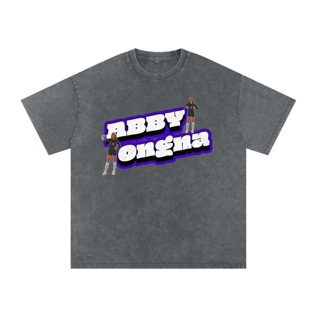 Abby Ongna Snow Washed Oversized TEE