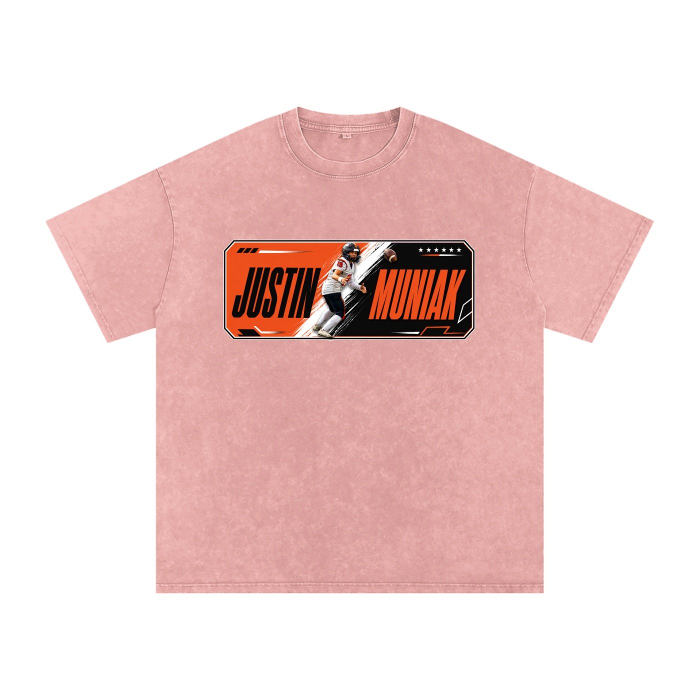 Justin Muniak Snow Washed Oversized TEE - Image 5