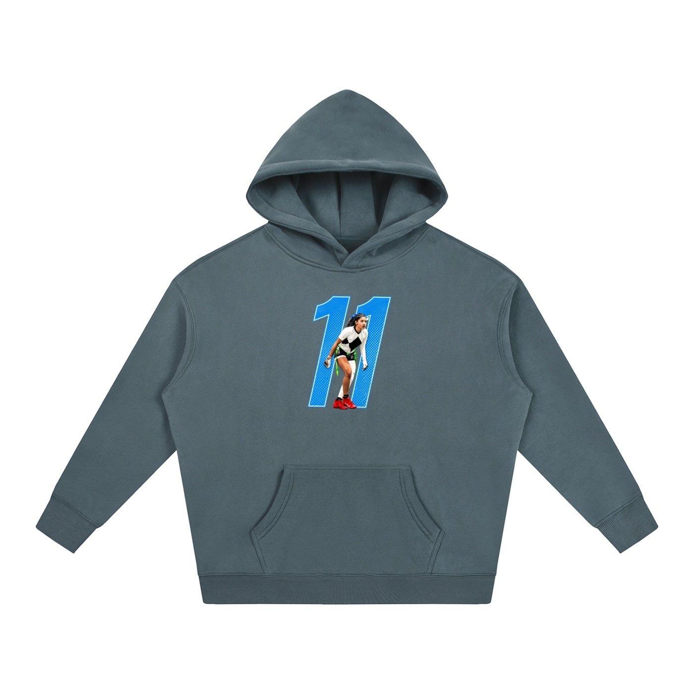 Cassidy Oversize Fleeced Hoodie - Image 4