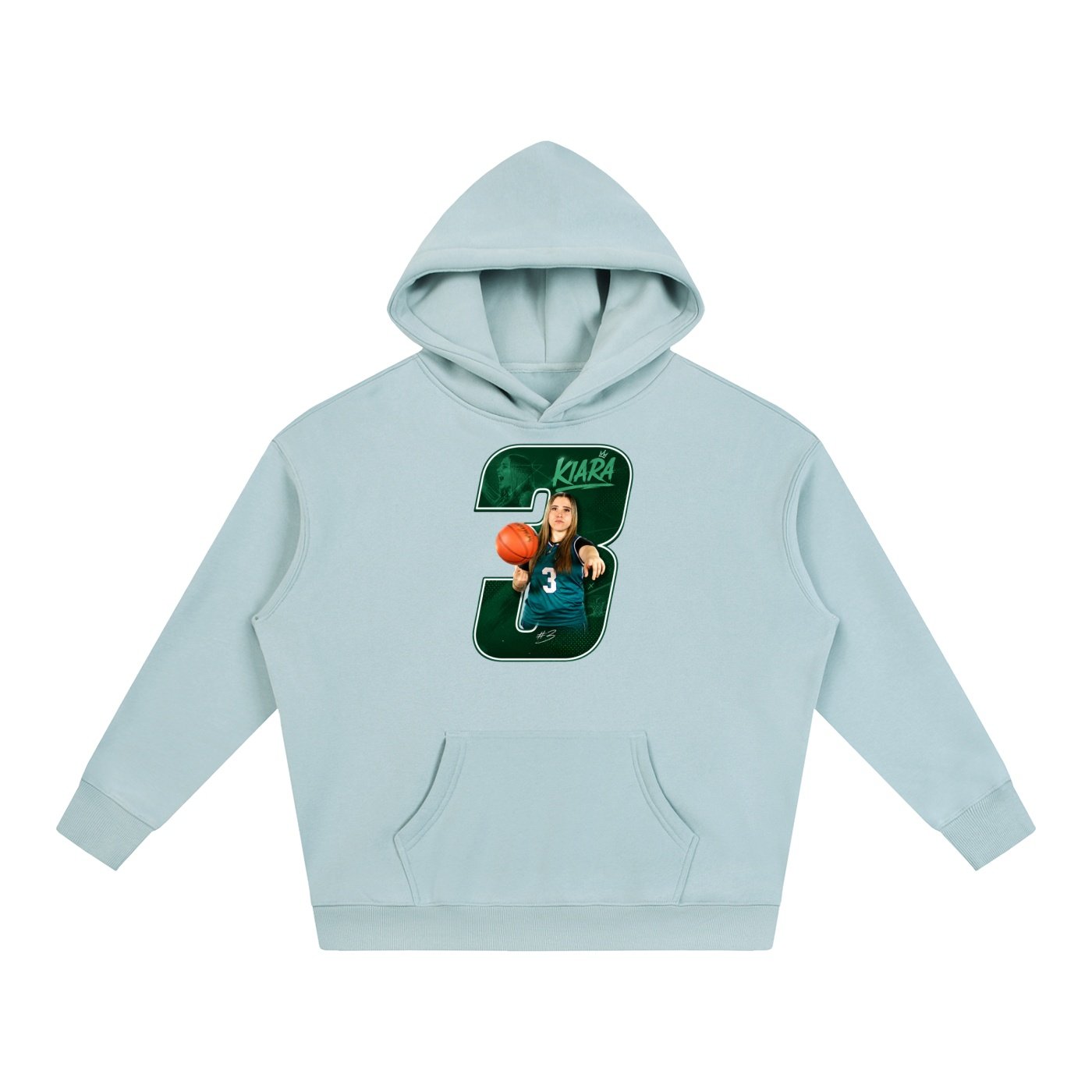 Kiara Vaselaros Oversize Fleeced Hoodie - Image 3
