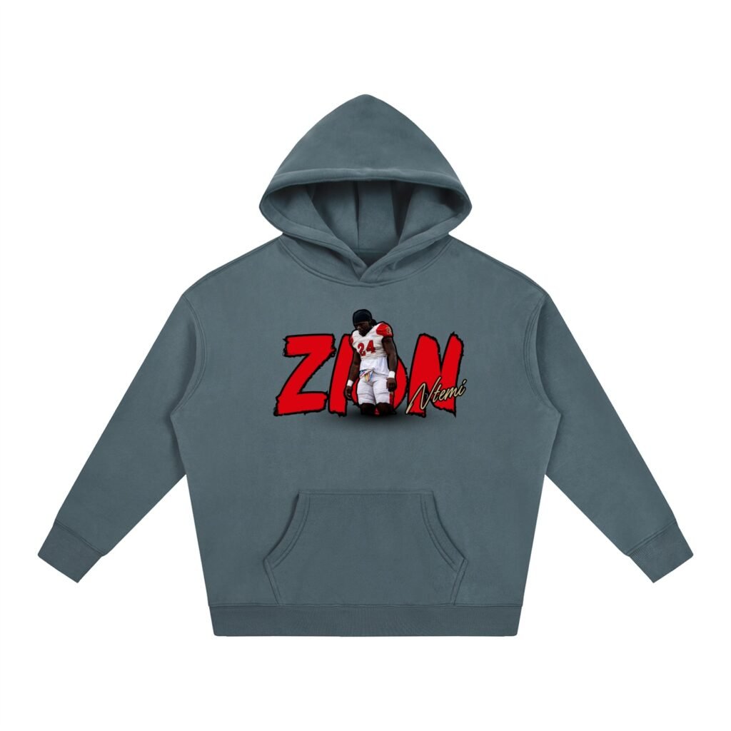 Zion Ntemi Oversize Fleeced Hoodie