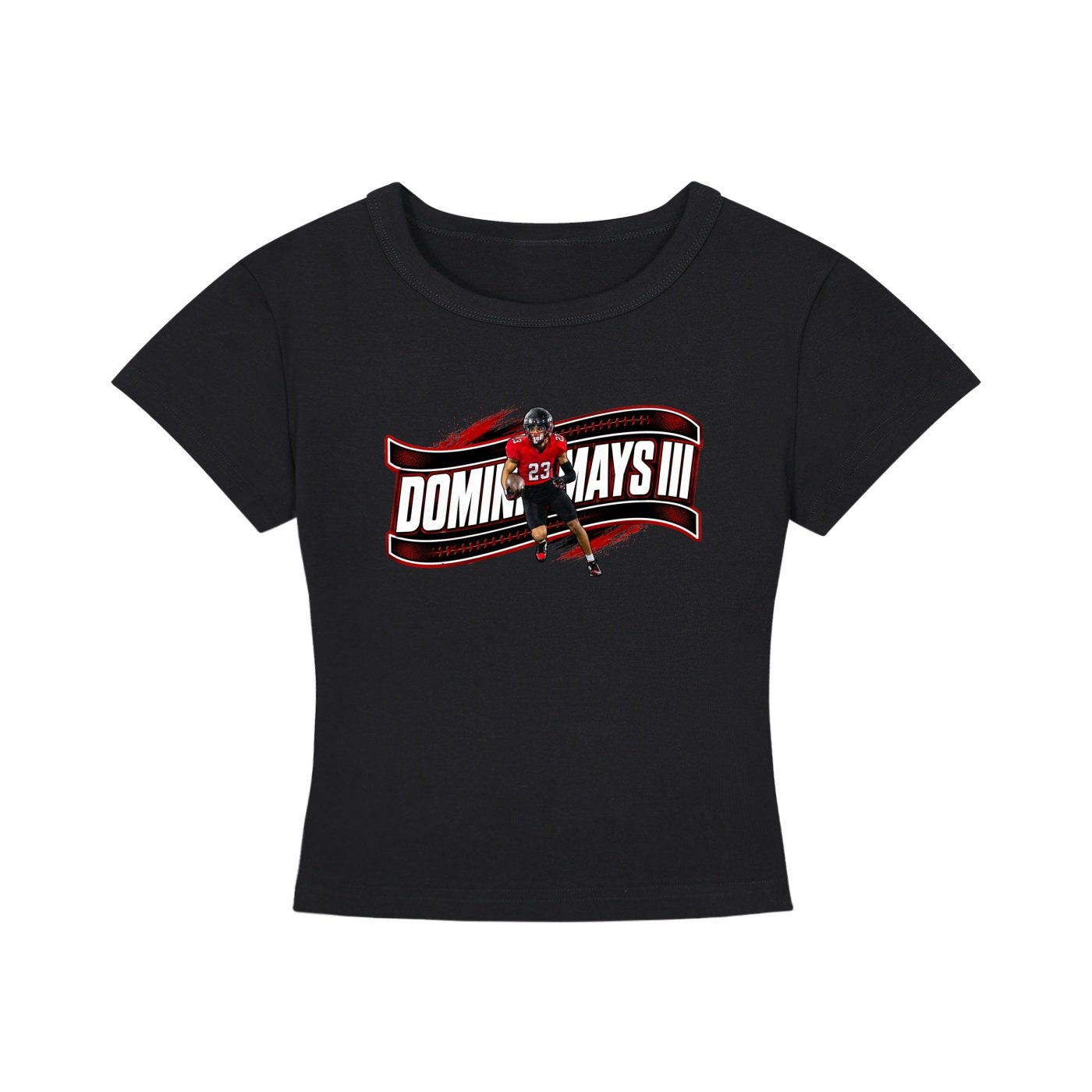Dominic Mays III Women's CropTop - Image 1