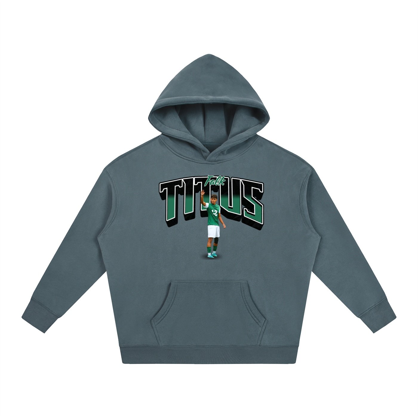 Titus Falk Oversize Fleeced Hoodie - Image 4