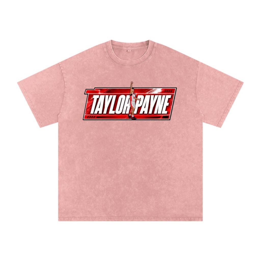 Taylor payne Snow Washed Oversized TEE