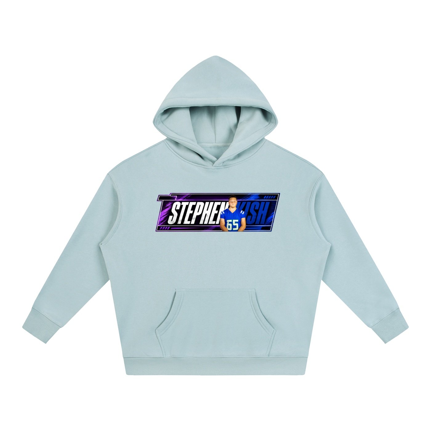 Stephen Kish Oversize Fleeced Hoodie - Image 3