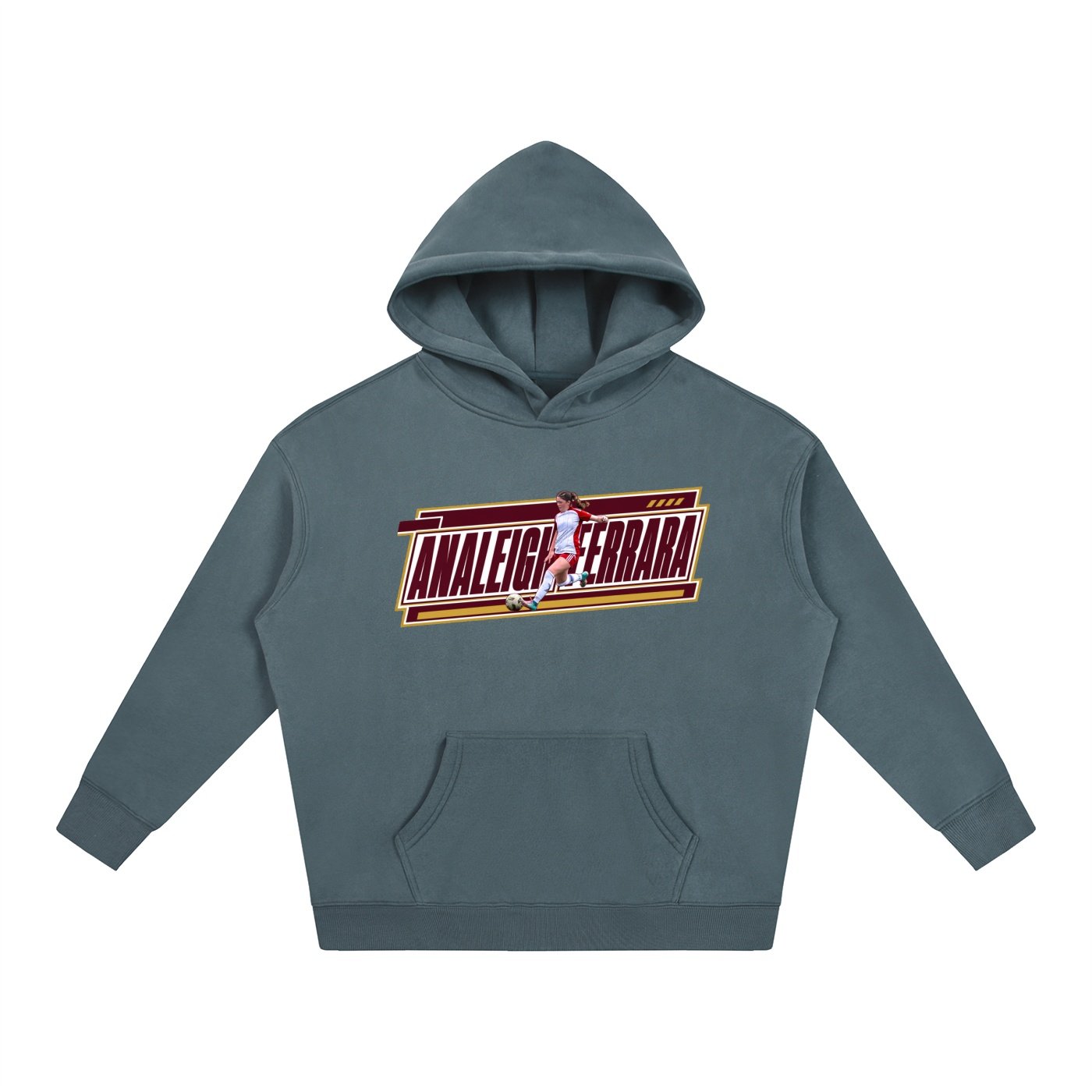 Analeigh Ferrara Oversize Fleeced Hoodie - Image 4