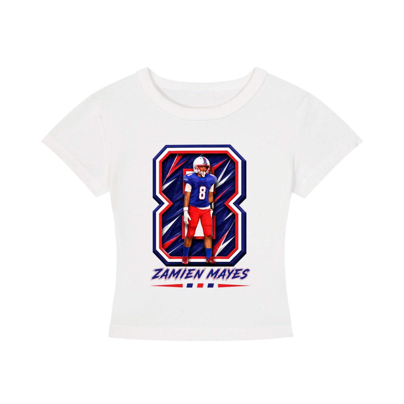 Zamien Lee Mayes Women's CropTop - Image 2