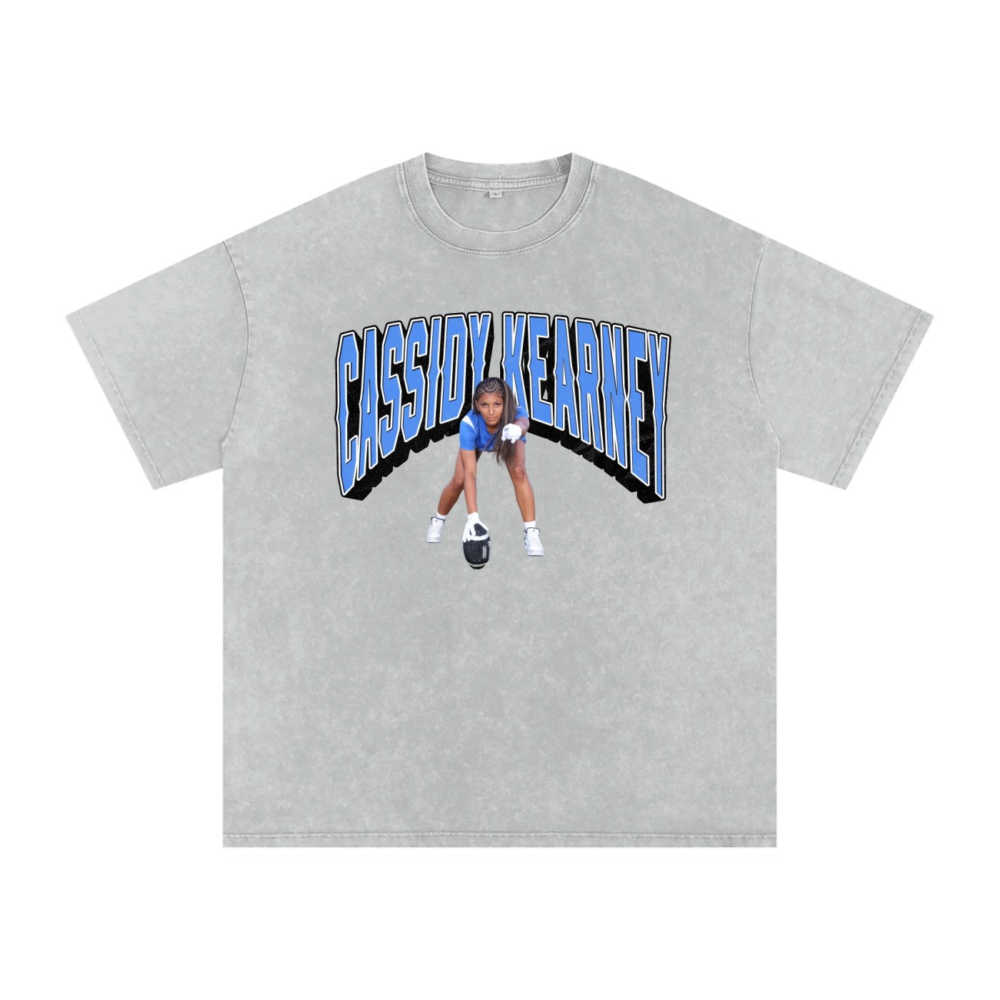 Cassidy Kearney Snow Washed Oversized TEE - Image 3