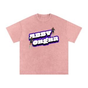 Abby Ongna Snow Washed Oversized TEE - Image 5
