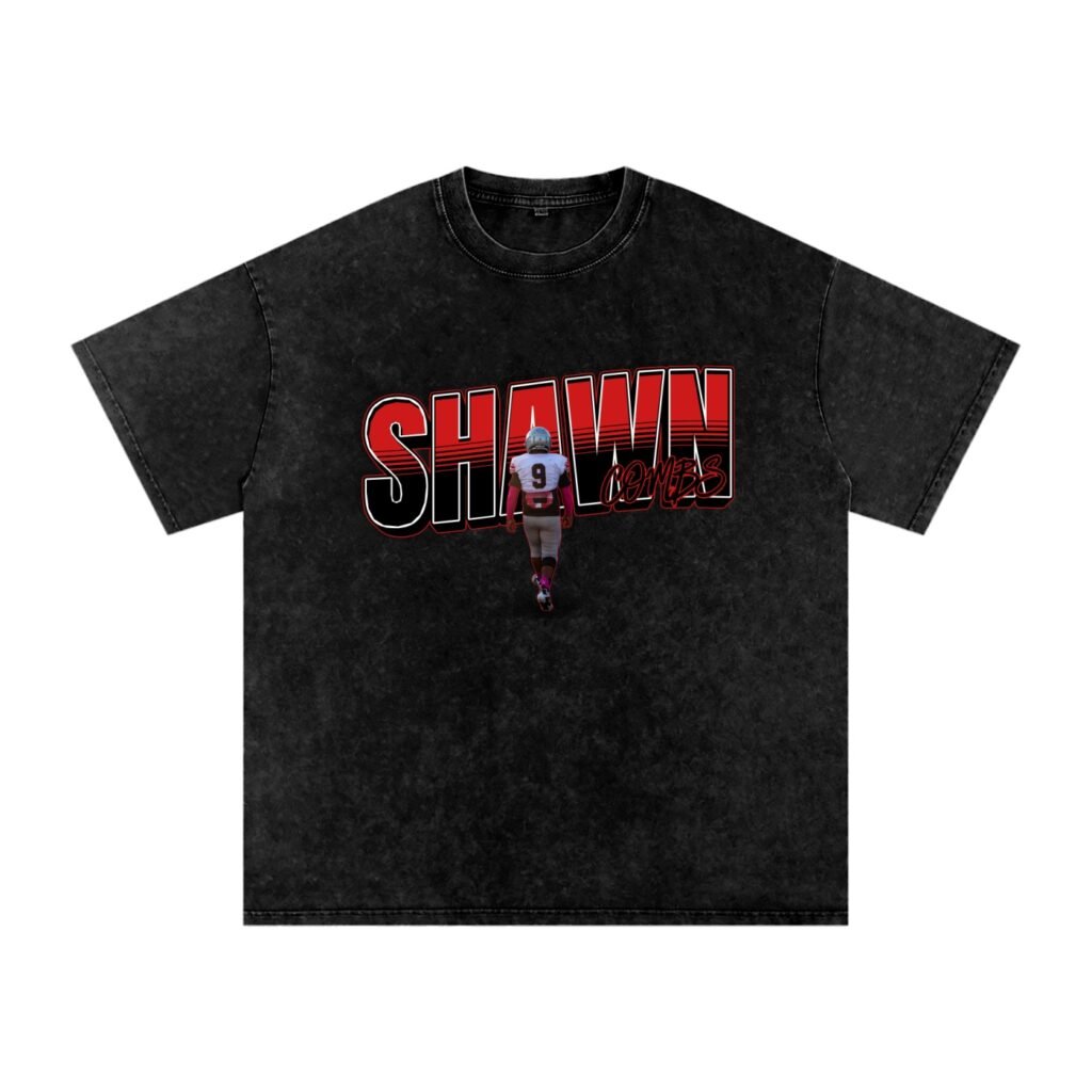 Shawn Combs Snow Washed Oversized TEE