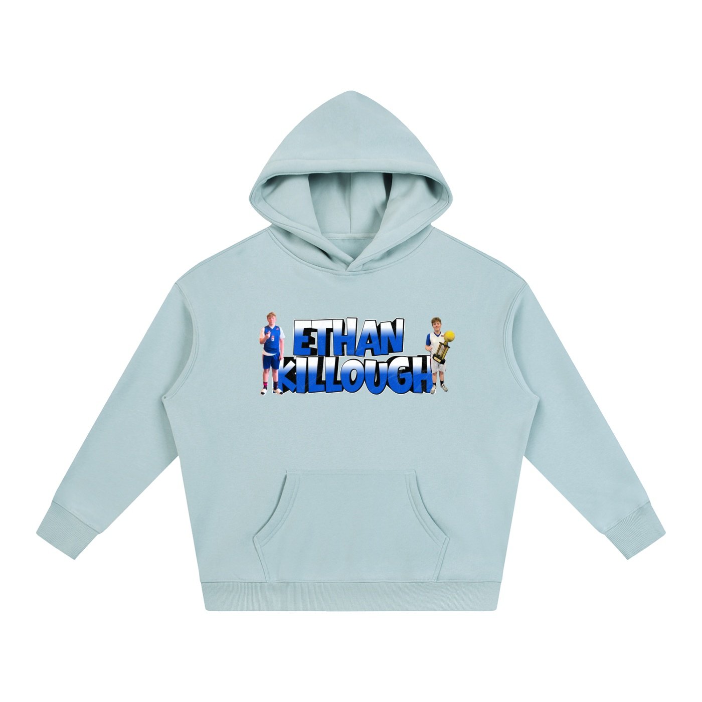 Ethan killough Oversize Fleeced Hoodie - Image 3