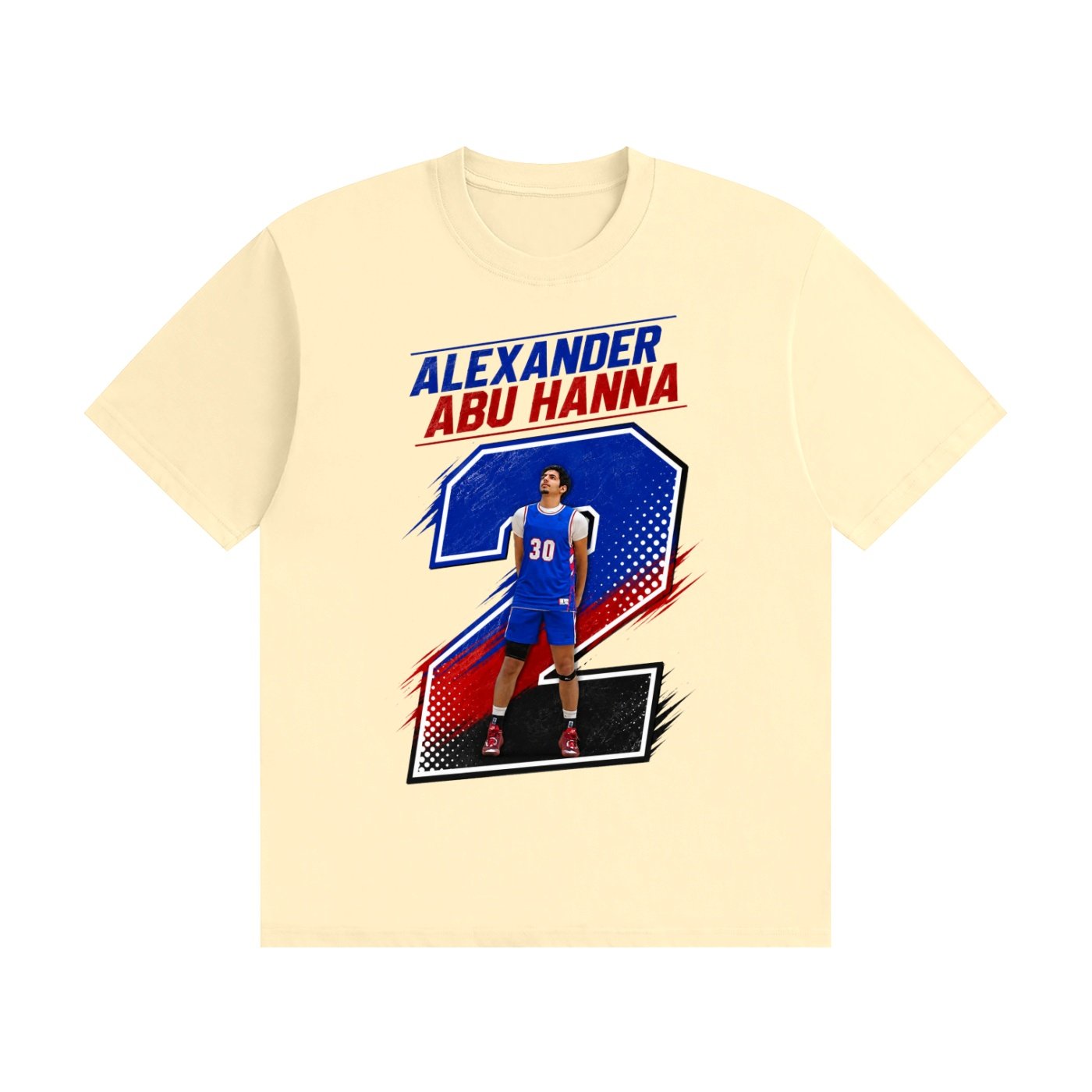 Alexander Abu Hanna Unisex Cotton T-Shirt - Image 3