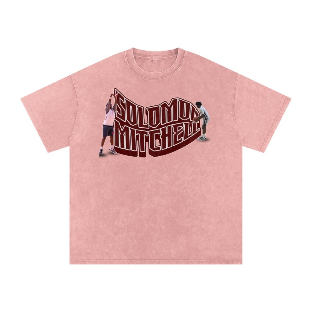Solomon Mitchell Snow Washed Oversized TEE
