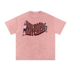 Solomon Mitchell Snow Washed Oversized TEE - Image 5