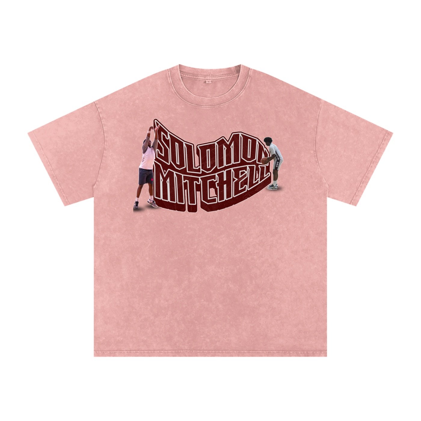 Solomon Mitchell Snow Washed Oversized TEE - Image 5