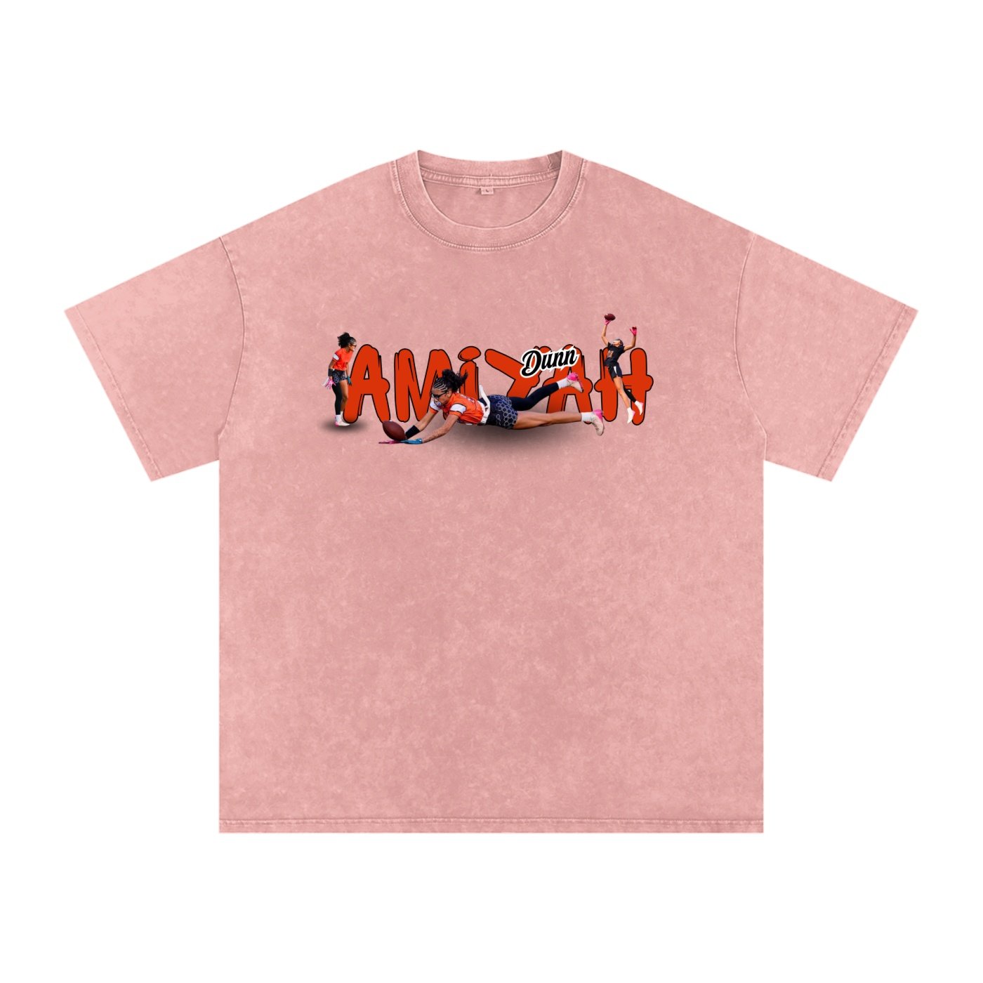Amiyah Dunn Snow Washed Oversized TEE - Image 5