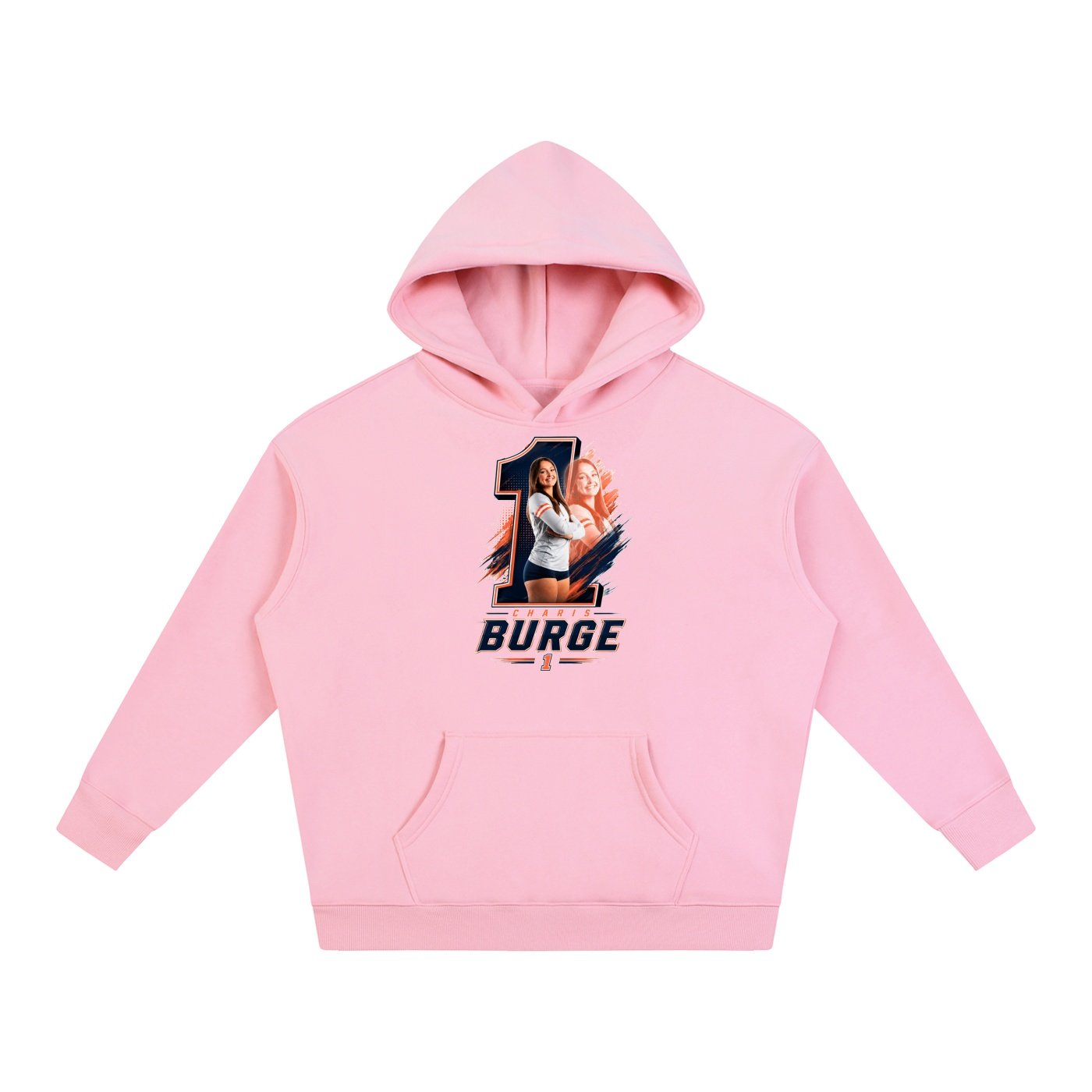 Charis Burge Oversize Fleeced Hoodie - Image 5