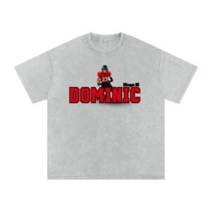 Dominic Mays III Snow Washed Oversized TEE - Image 3